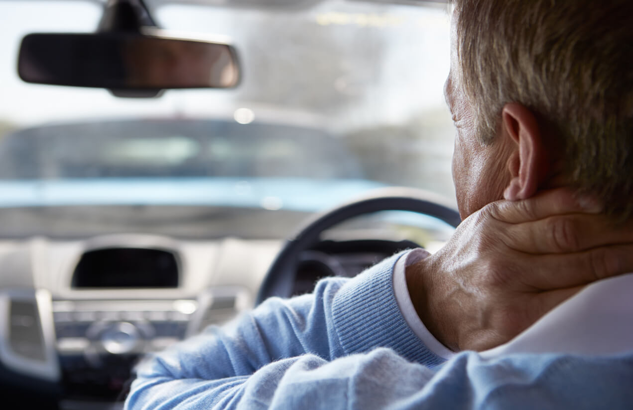 whiplash from rear-end collision