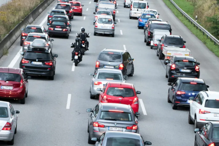 cars on the road