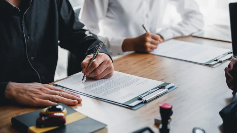 Personal injury attorneys working together