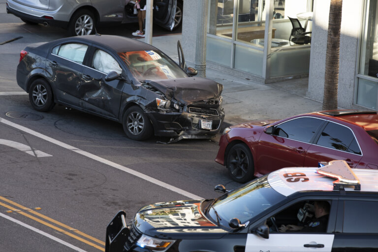 multi-vehicle accident