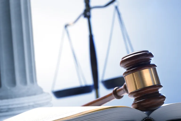 scales of justice with gavel