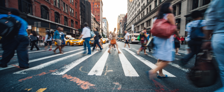 pedestrian accident in New York